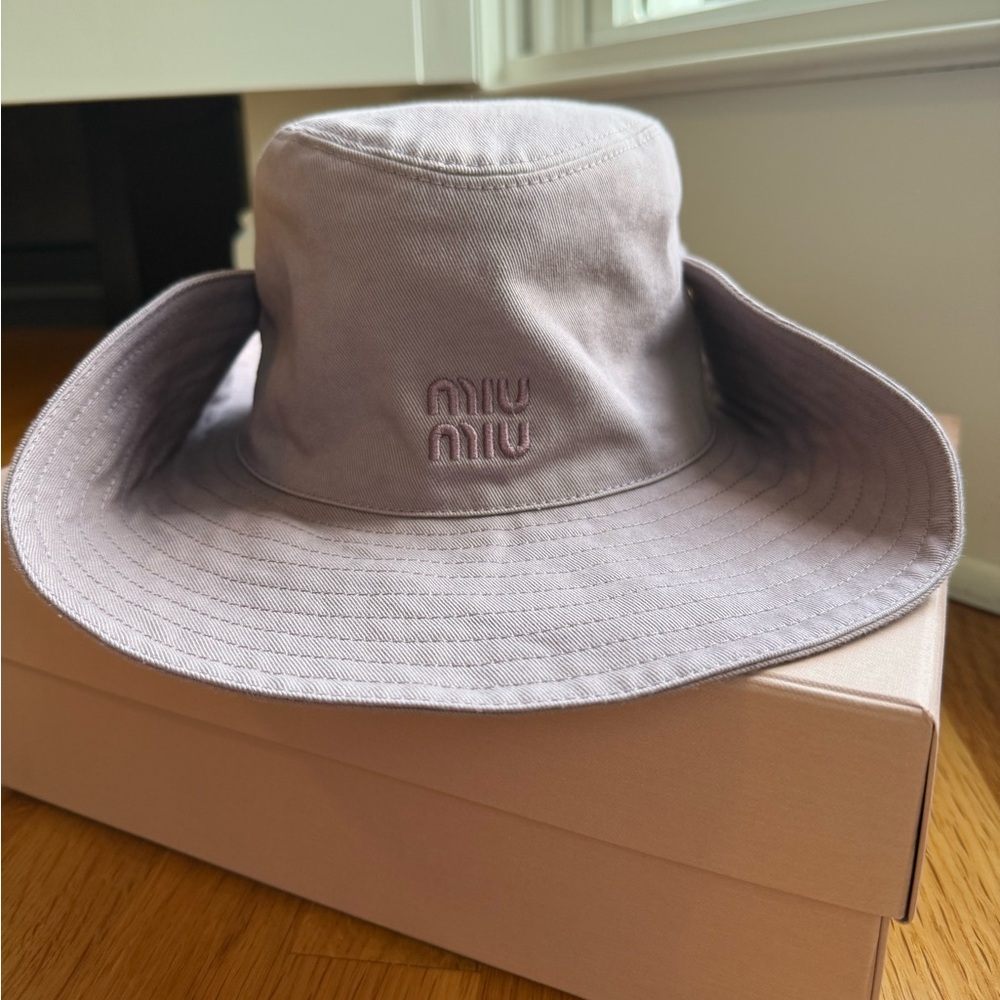 Miu Miu Drill Hat